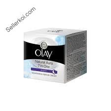 Olay Night Cream Natural Aura 7 in 1 Night Cream 50gm